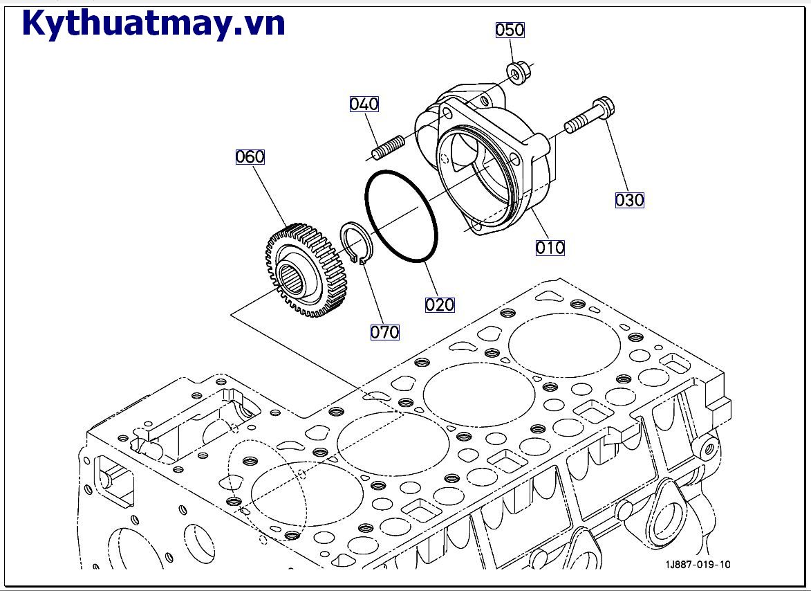 Giá kẹp bơm thủy lực